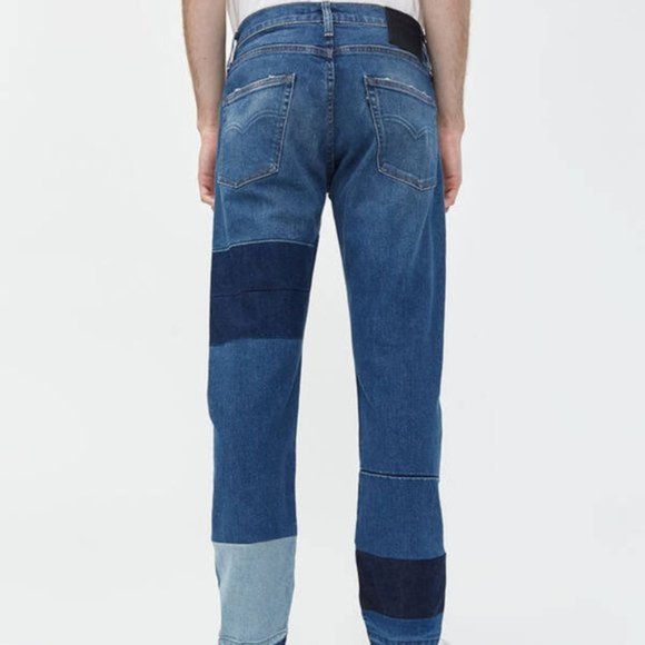 LEVI'S 30 X34 NWT Made & Crafted Patchwork Selvedge Jeans NWT W31 - Picture 7 of 13